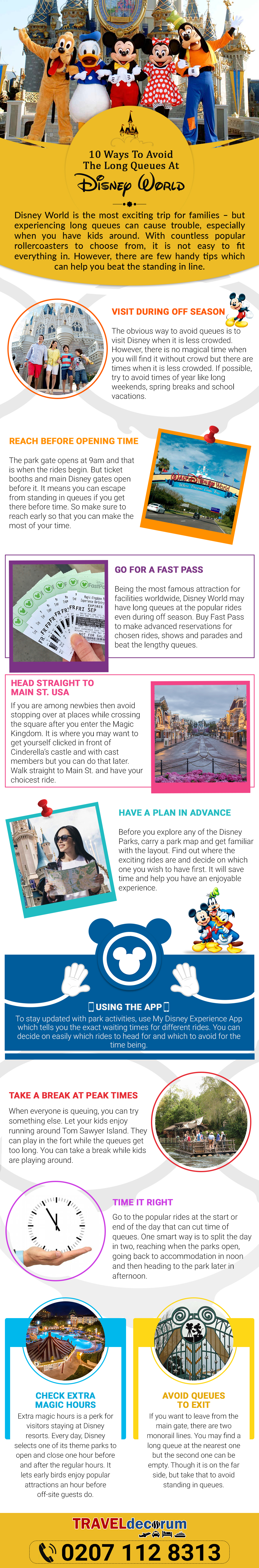 Avoid Queues At Disney World