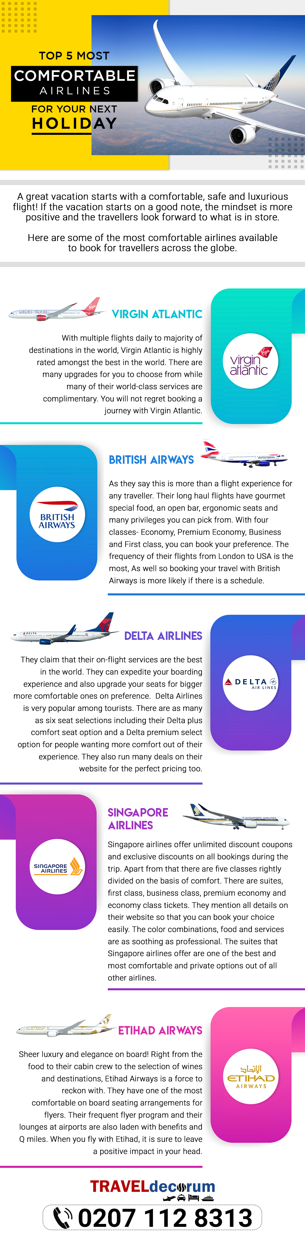 British airways infographic